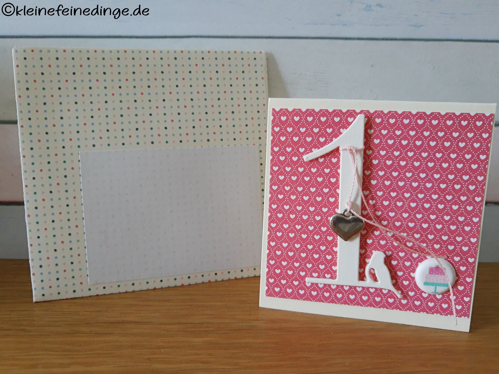 🧸 Glückwunschkarte zum 1. Geburtstag – Liebevoll gestaltet & einzigartig 🧸