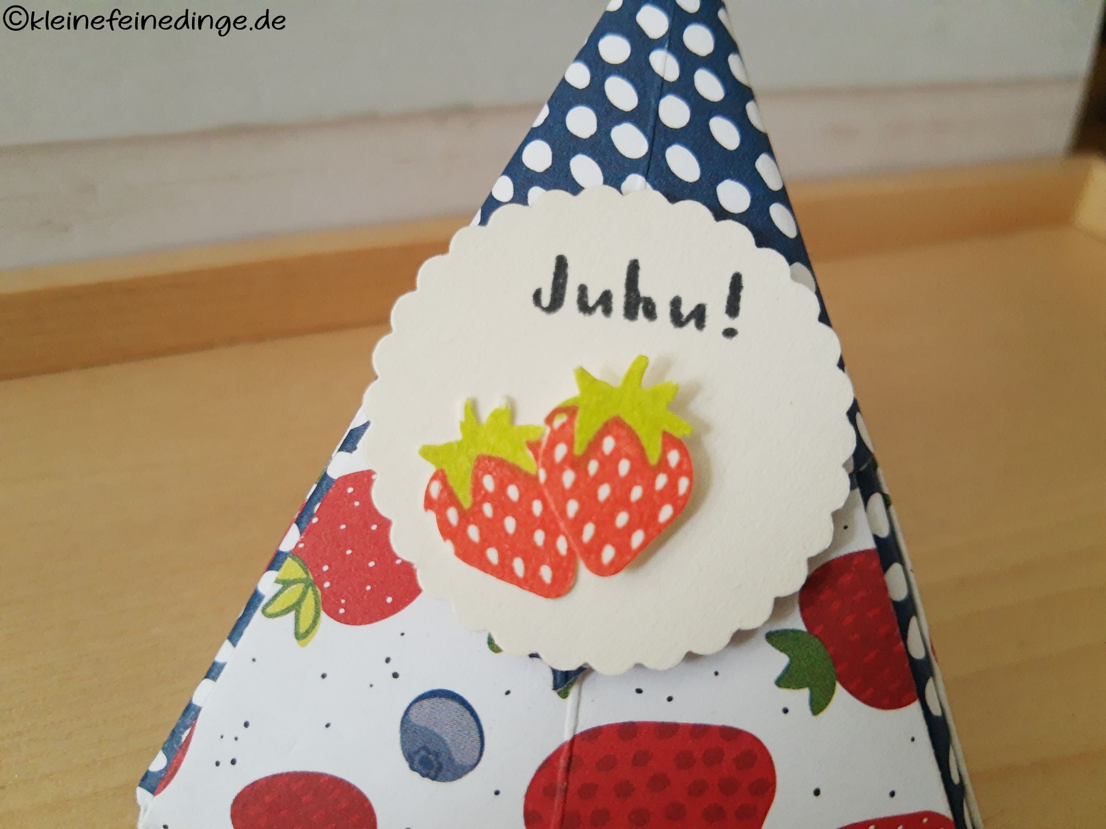 🍓Mini-Geschenkbox „Juhu!“ – die kleine Schachtel mit großer Wirkung 🍓