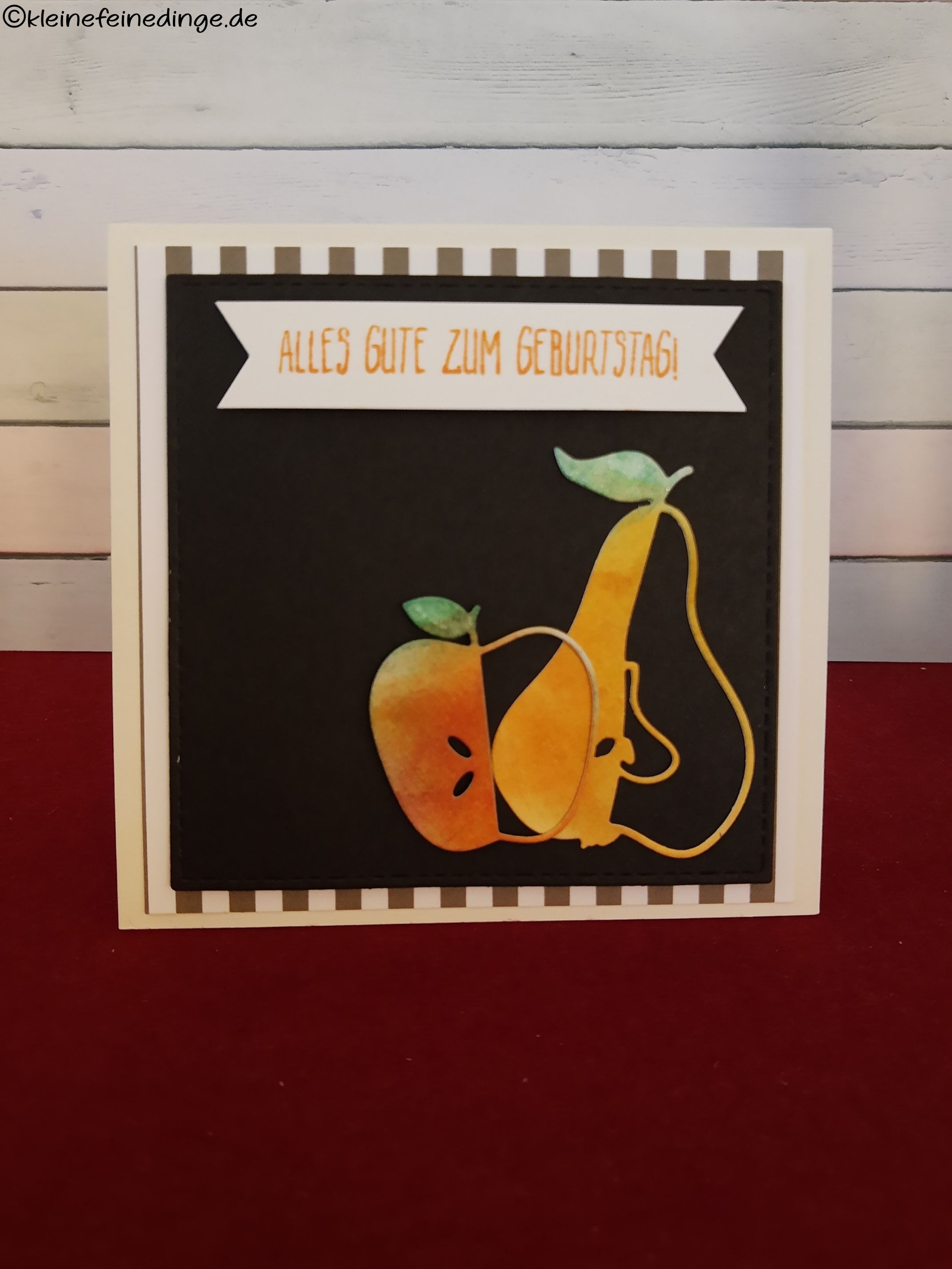 🎉Geburtstagskarte „Fruchtige Glückwünsche“ 🎉