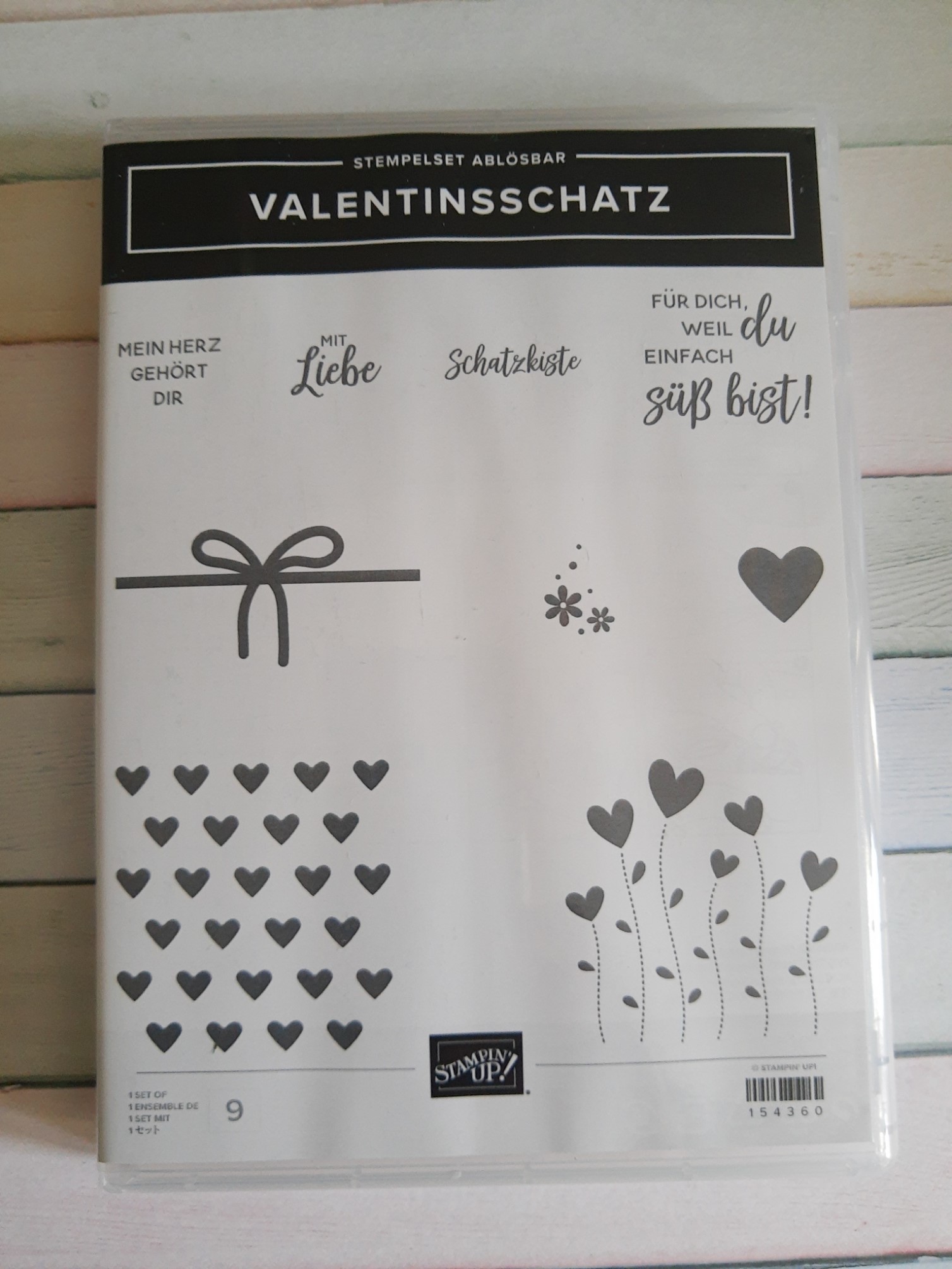 Stempelset "Valentinsschatz"